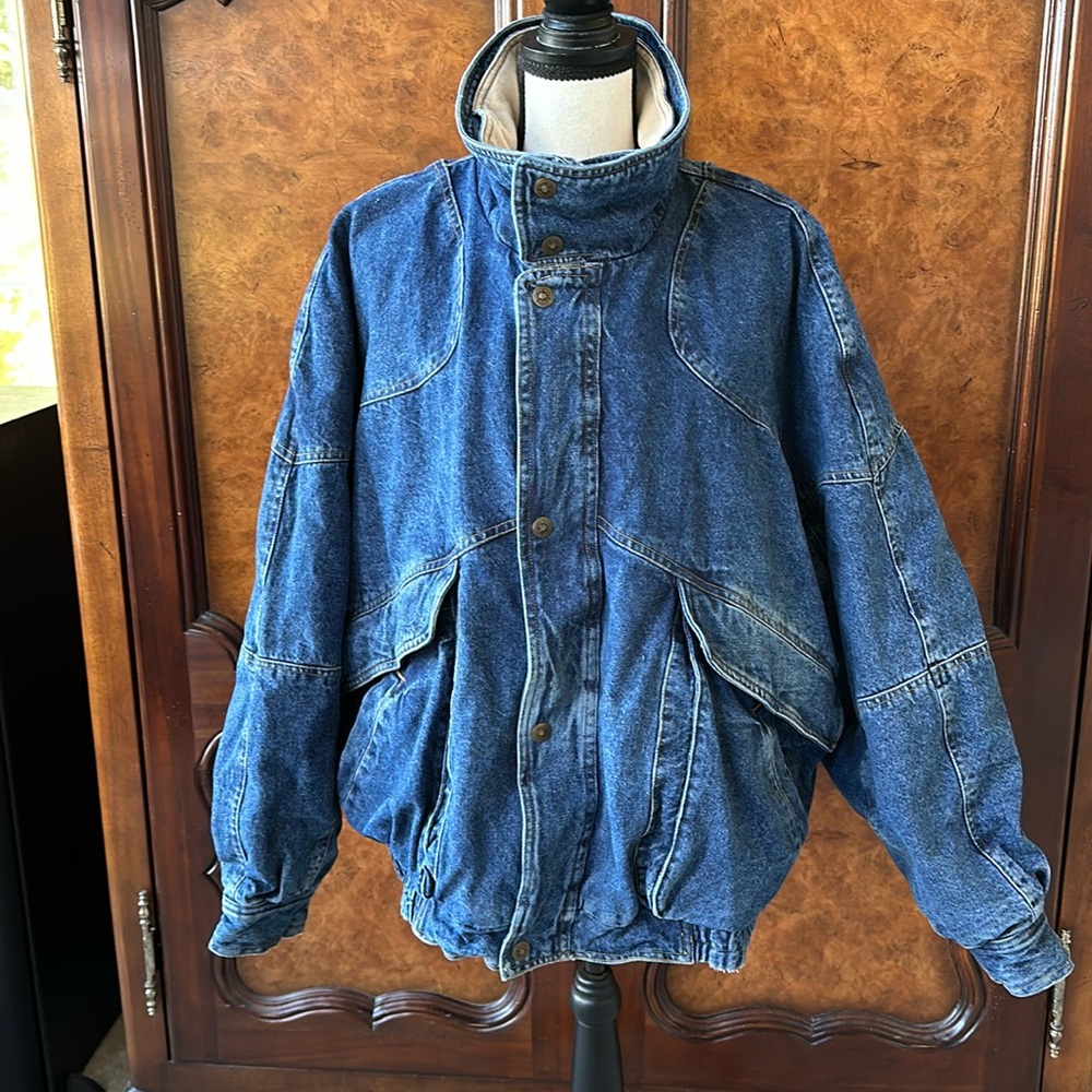 Vintage Canyon River Blues Denim Jacket